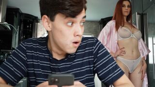 سكس خوان - التقاط صورة ساخنة لامي في المطبخ مترجم hd